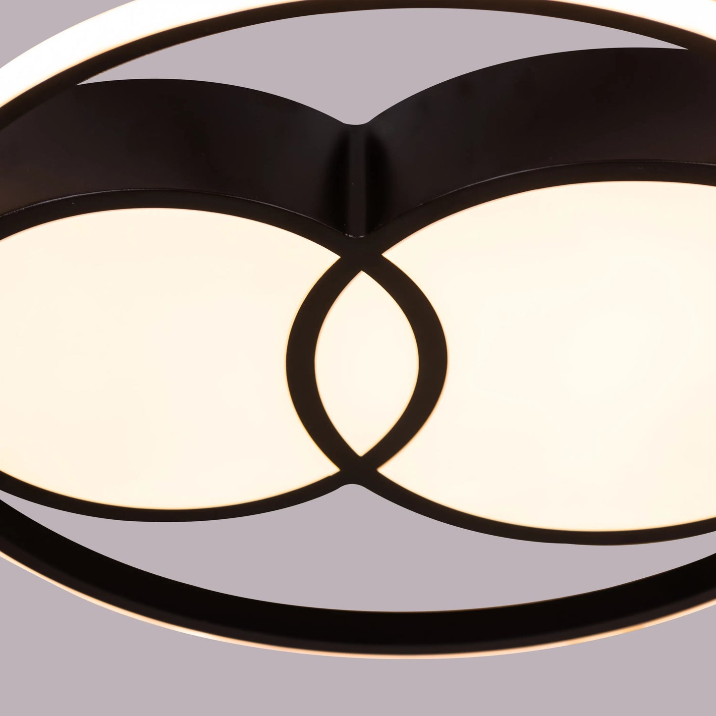 Nip In The Air (Black, Dimmable LED with Remote Control) Ceiling Light