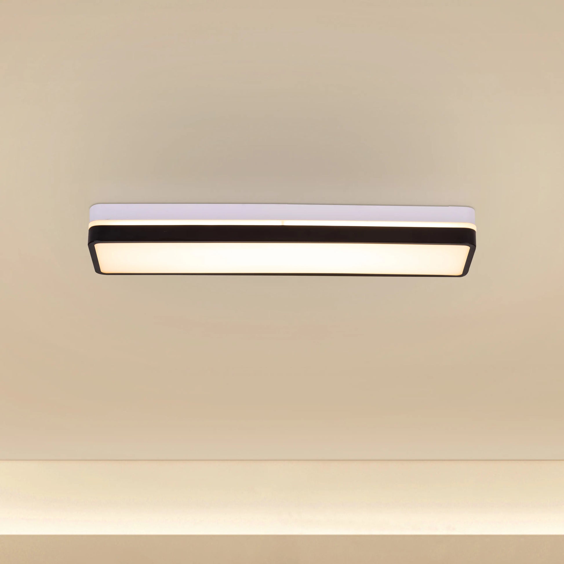 Side view of Fiesta Ceiling Light demonstrating its sleek profile and contemporary design