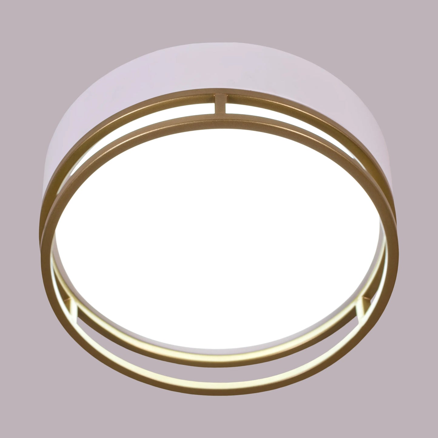 Want You Around (Round, White, Built-In LED) Ceiling Light