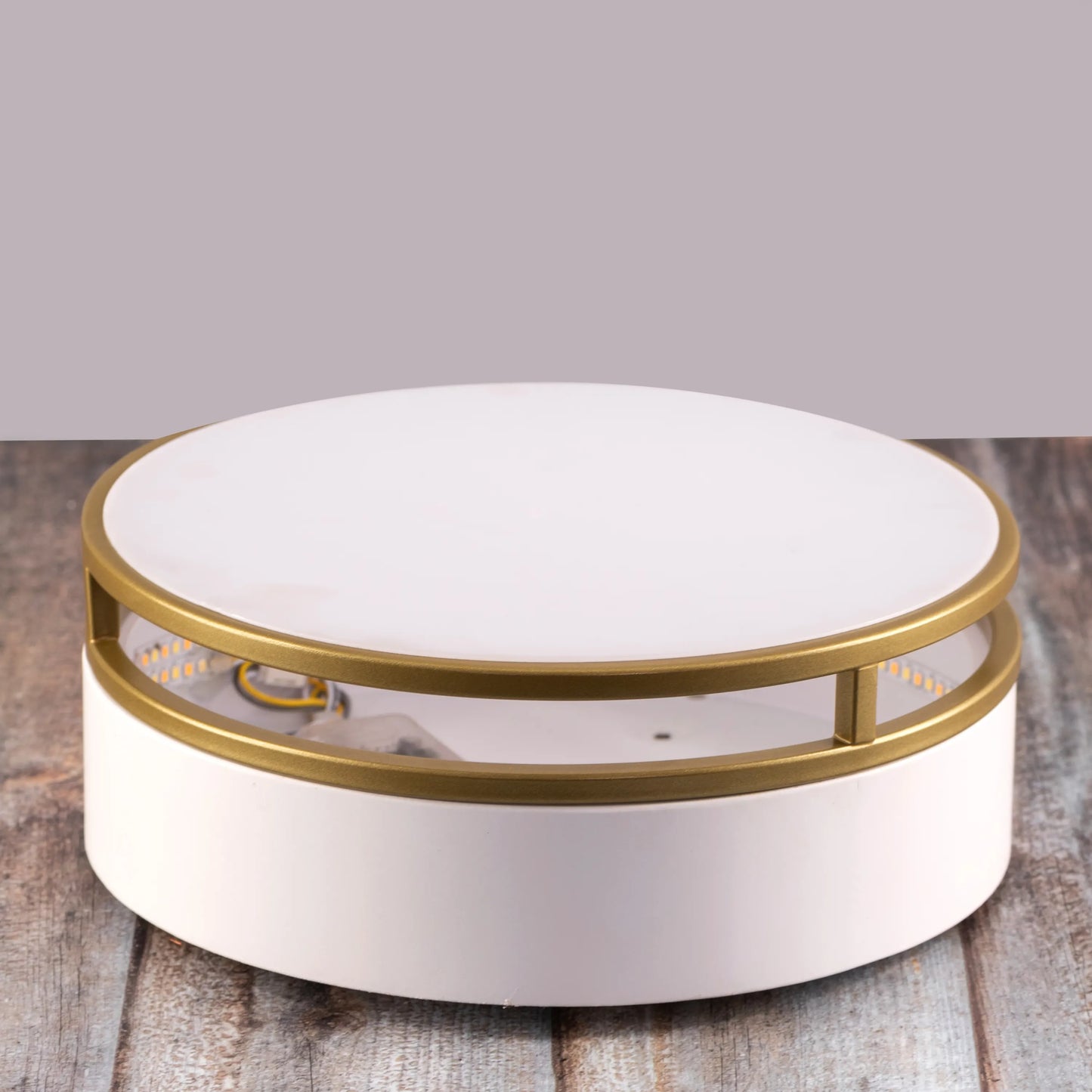 Modern round LED ceiling light for living room