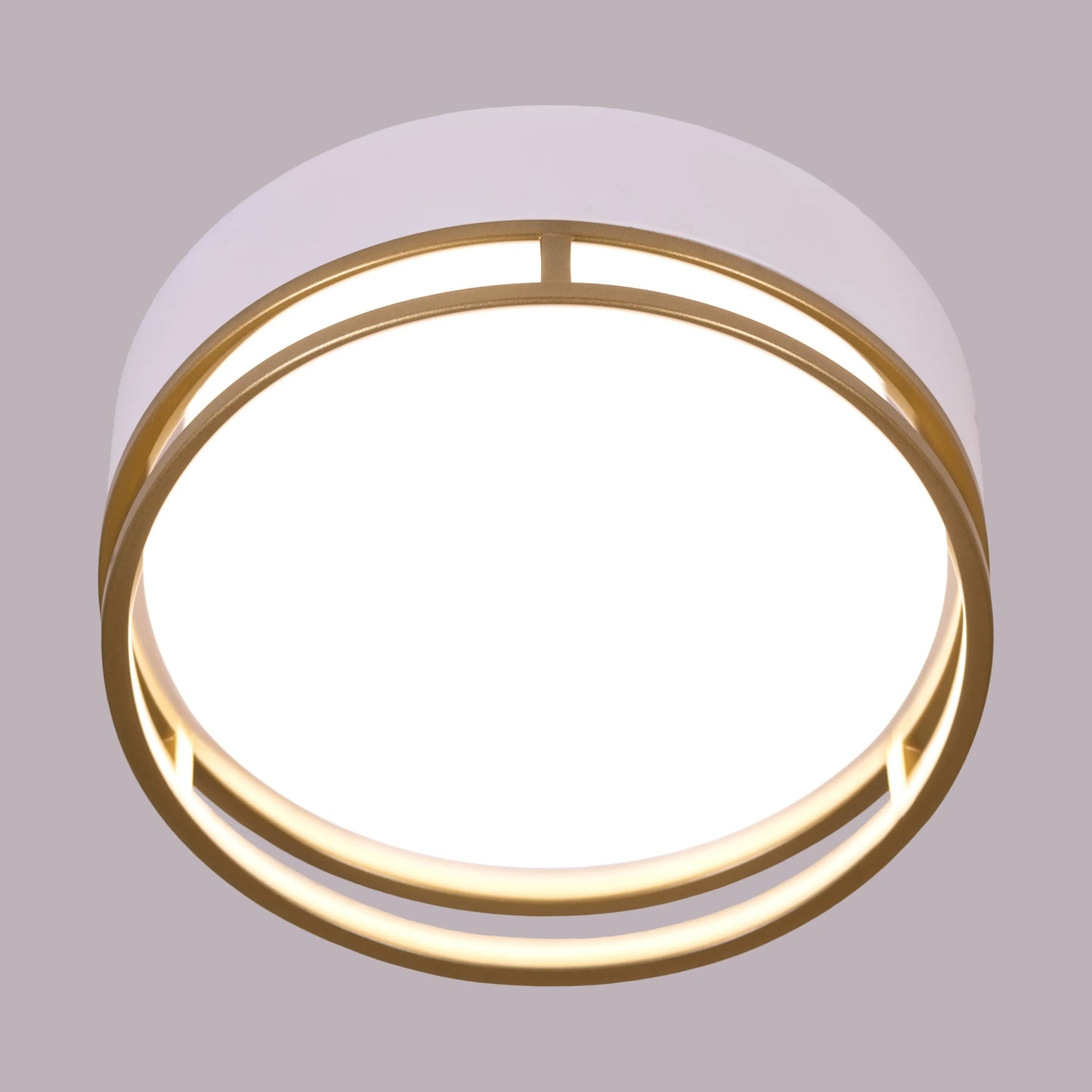 Want You Around (Round, White, Built-In LED) Ceiling Light