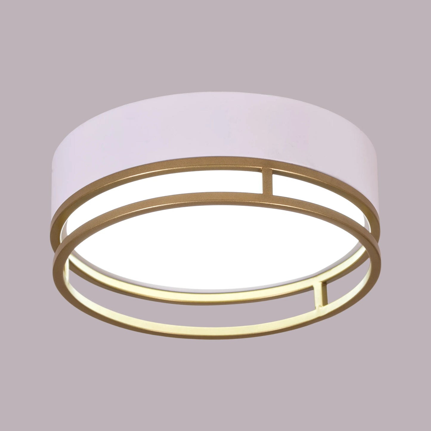 Want You Around (Round, White, Built-In LED) Ceiling Light