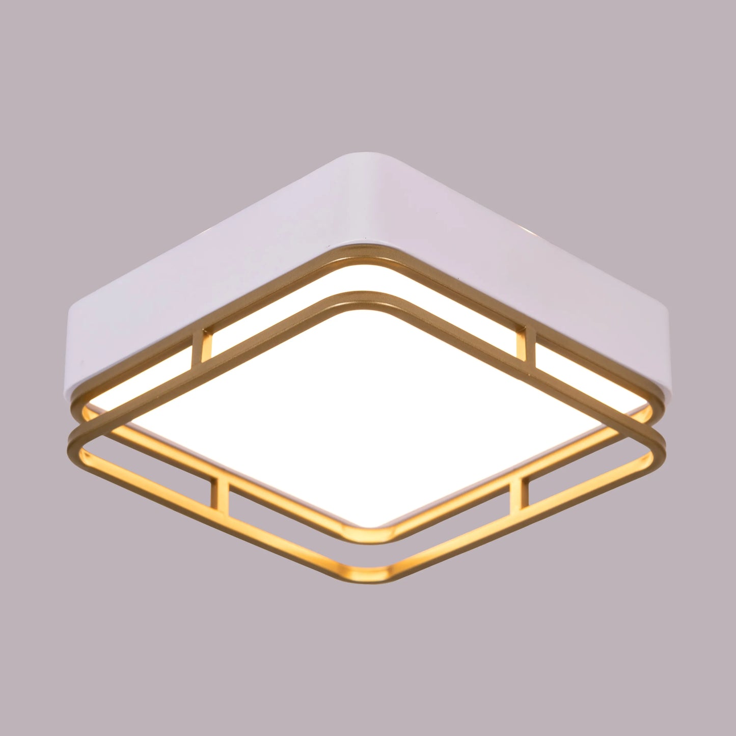 Want You Around (White, 3 Color Built-In LED) Ceiling Light