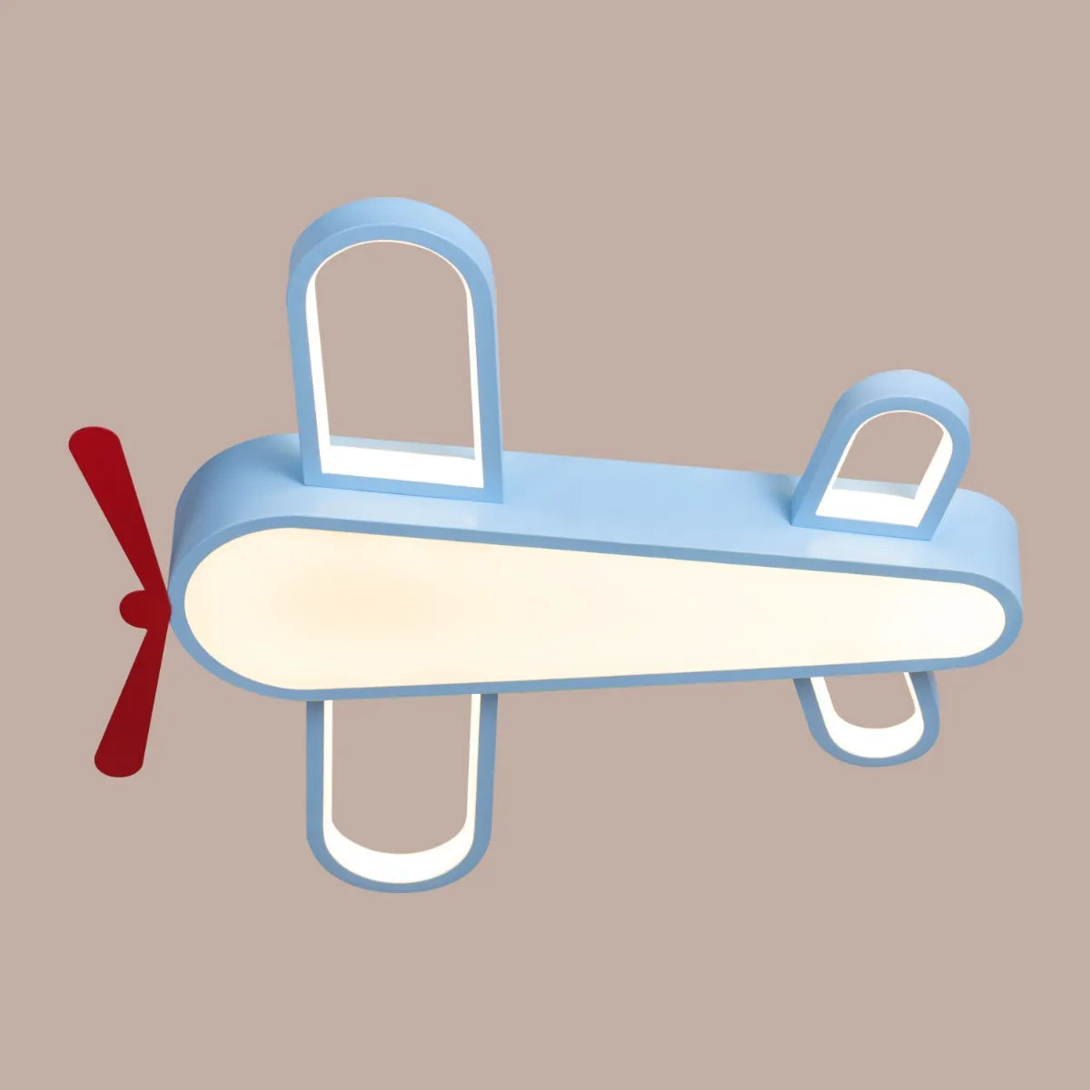 Planes Inc (Blue, Built-In LED with Remote Control) Kid's Room Ceiling Light