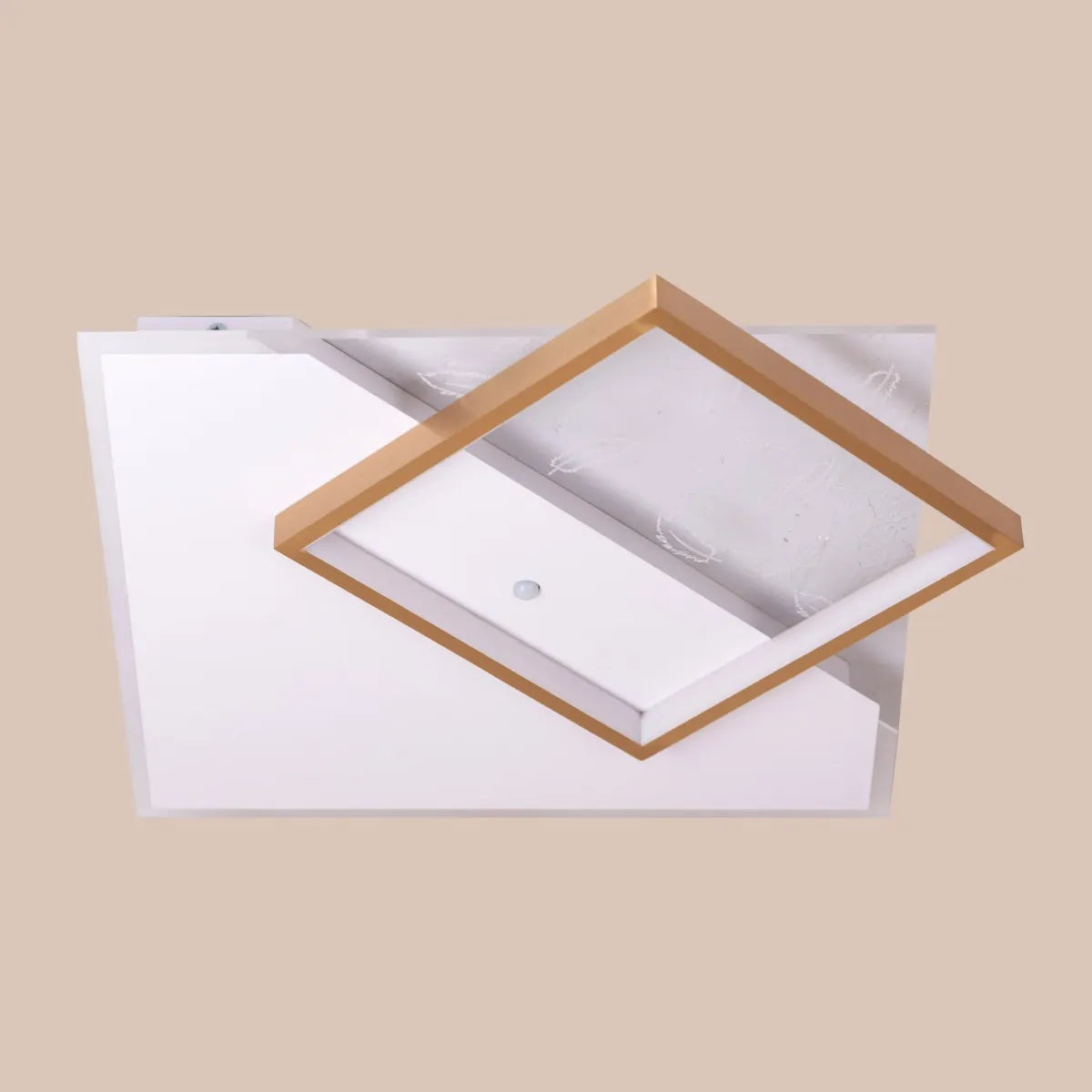 Middle Of Never (Gold, Dimmable LED with Remote Control) Ceiling Light