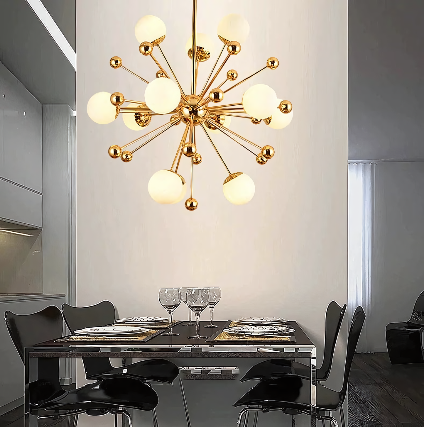 Asteraceae Gold Chandelier