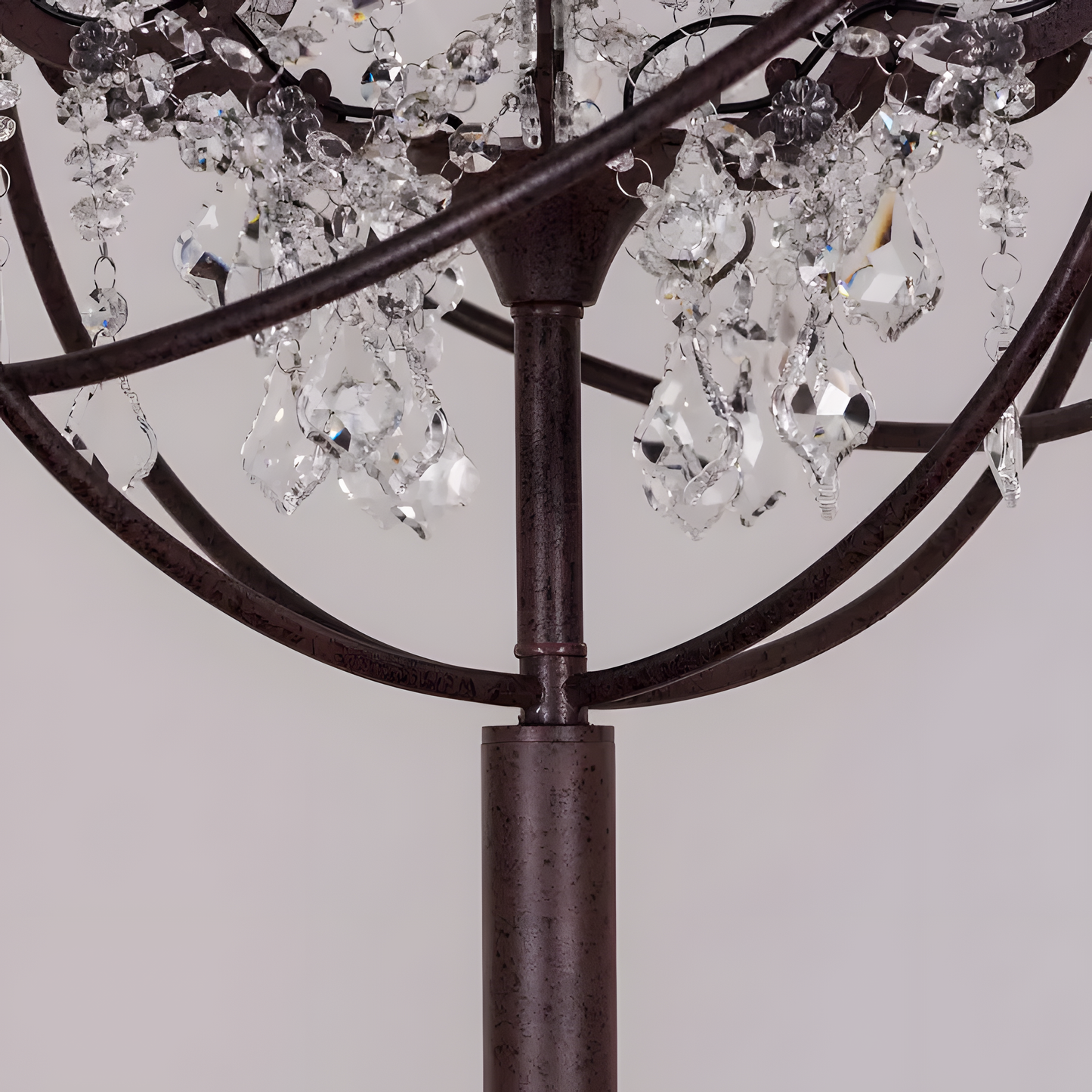 Moonlight Rendezvous (Antique Rust Finish) Floor Lamp