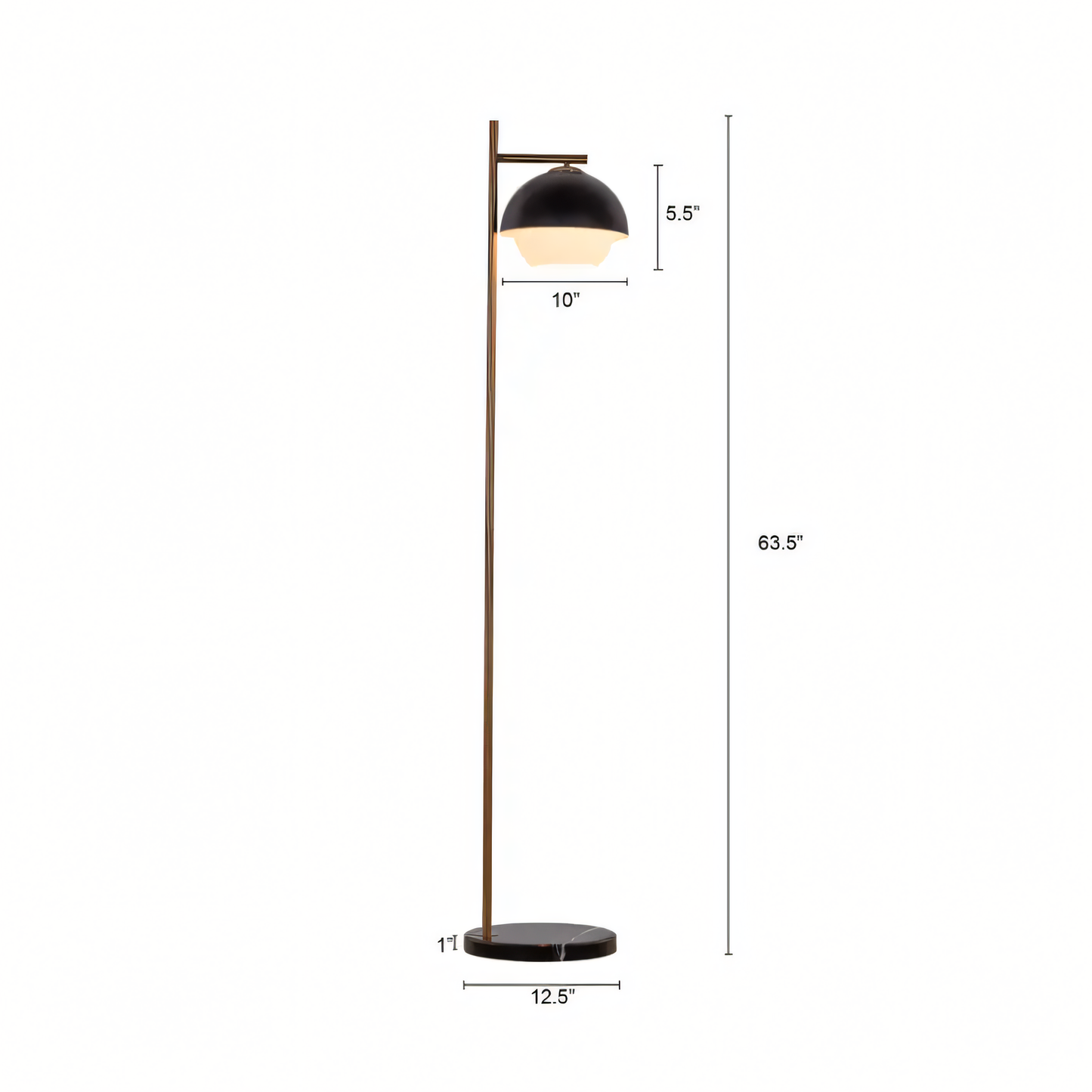 Sophisticated and cutting-edge floor lamp for modern living spaces