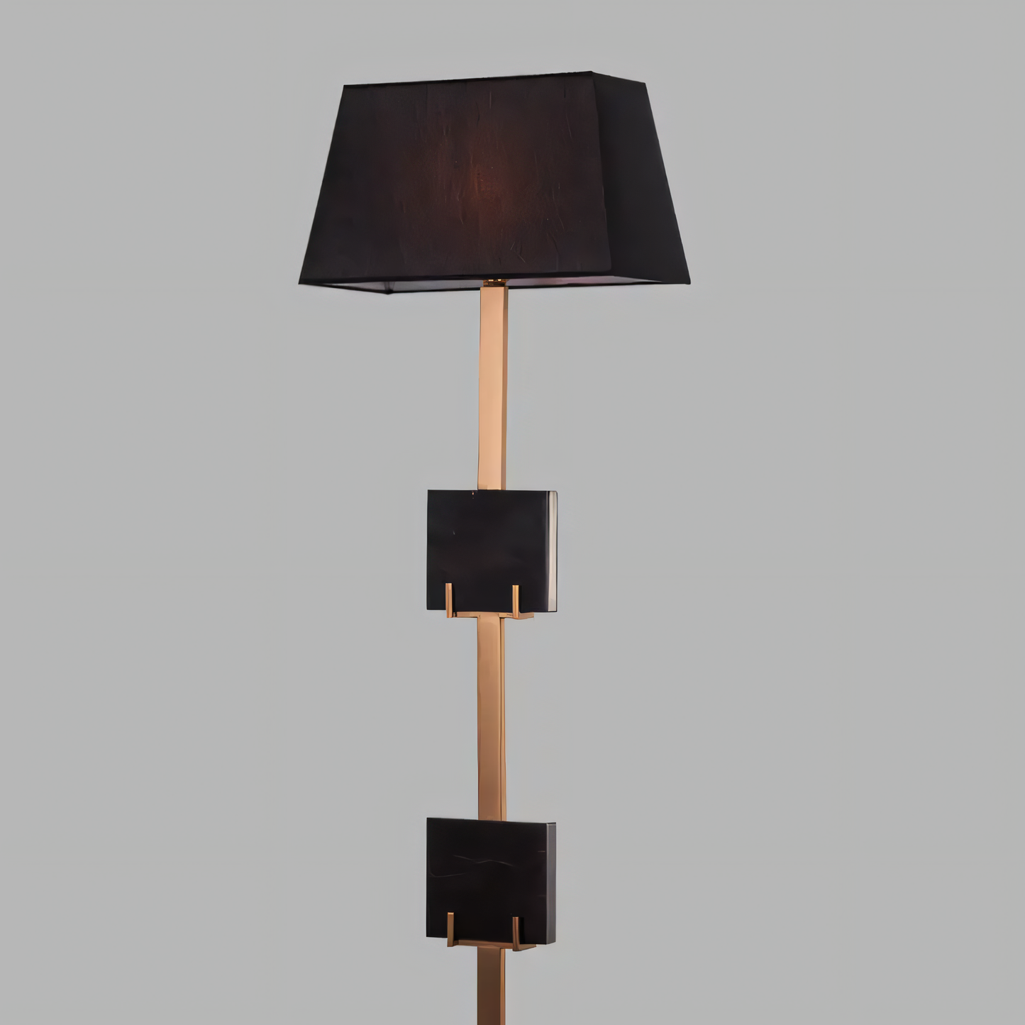 Marbled (Black) Floor Lamp