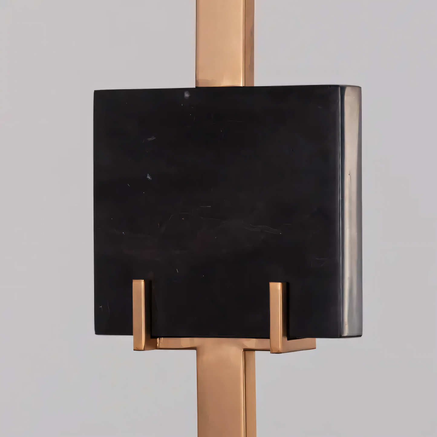 Marbled (Black) Floor Lamp