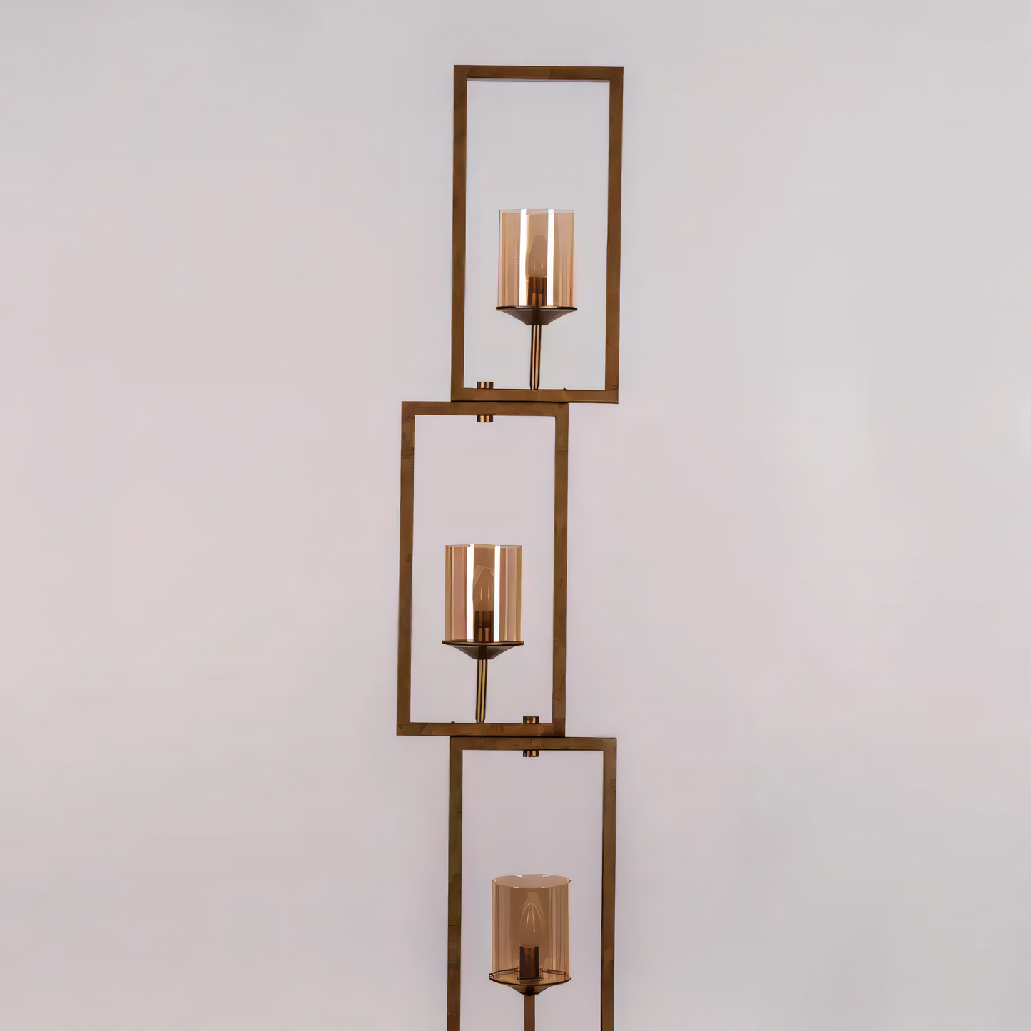 Curtain Call (Antique Gold) Floor Lamp in a sophisticated setting