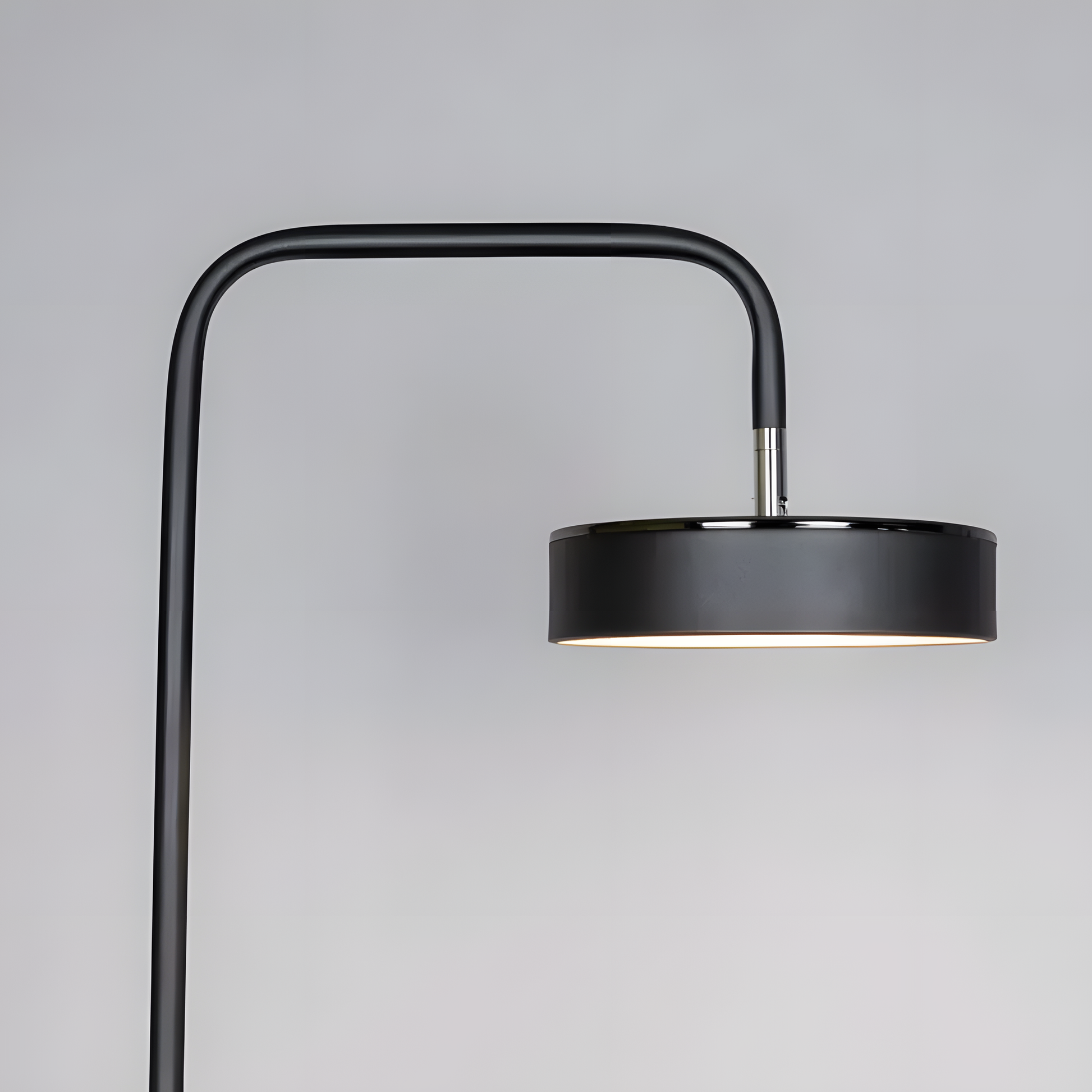 Tranquil and refined ambiance of the floor lamp