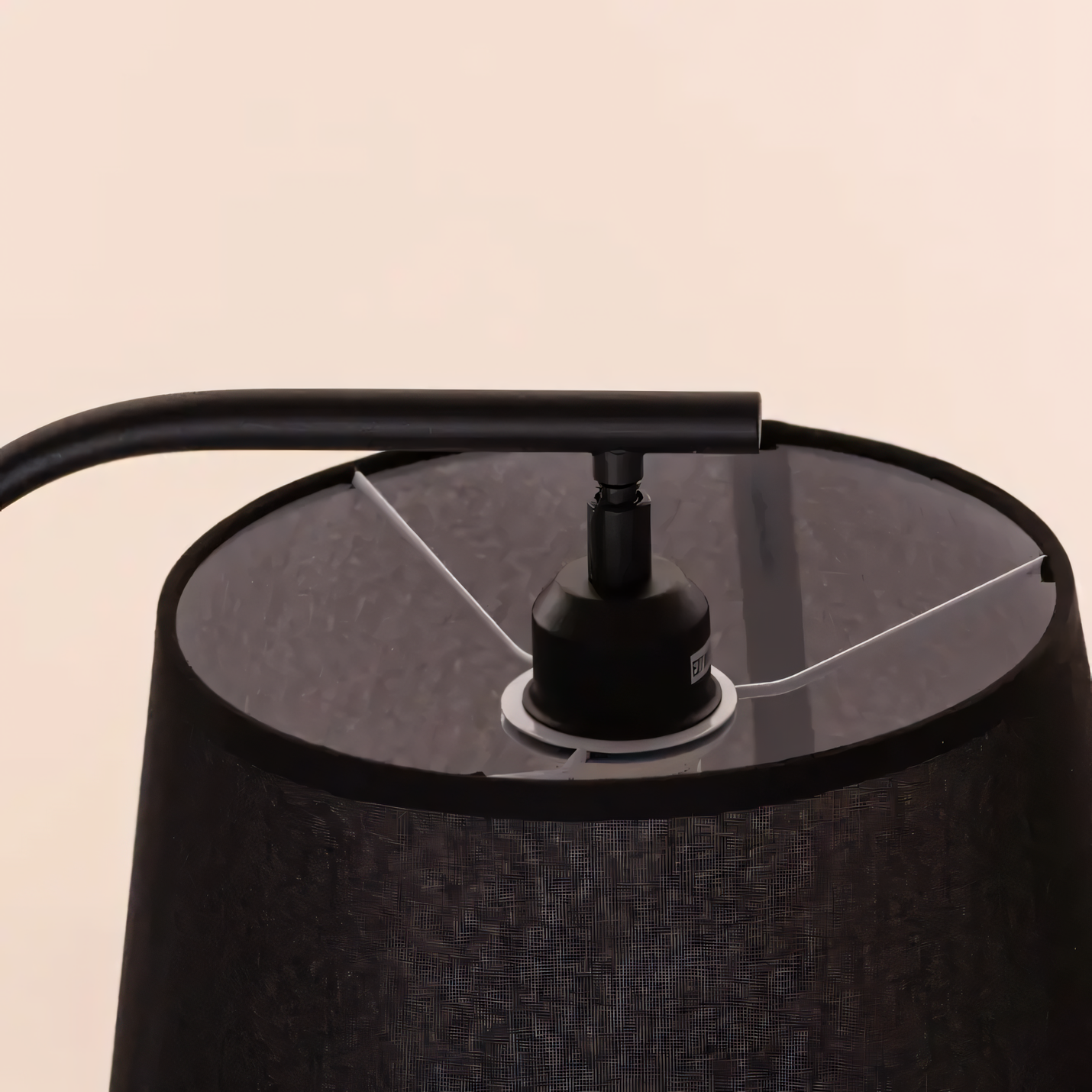 Elegant Black and Marble Lamp