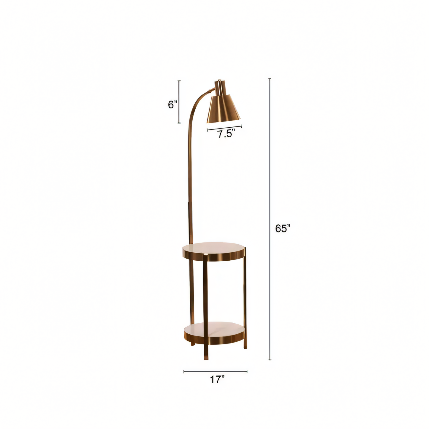 Grandiose floor lamp for luxurious living spaces