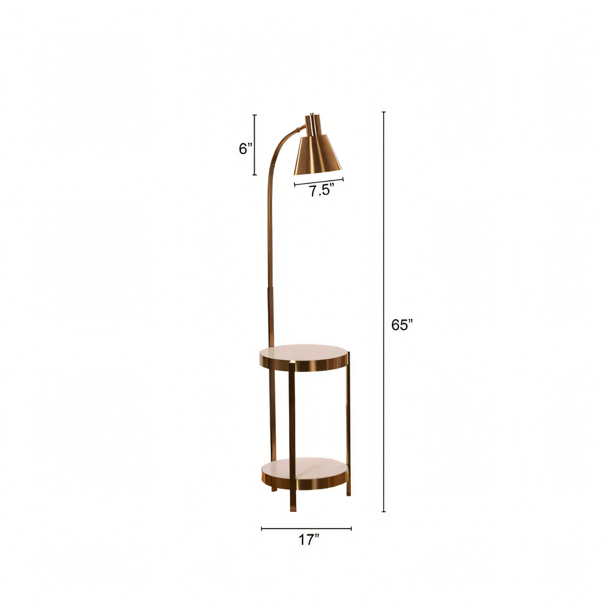 Grandiose floor lamp for luxurious living spaces