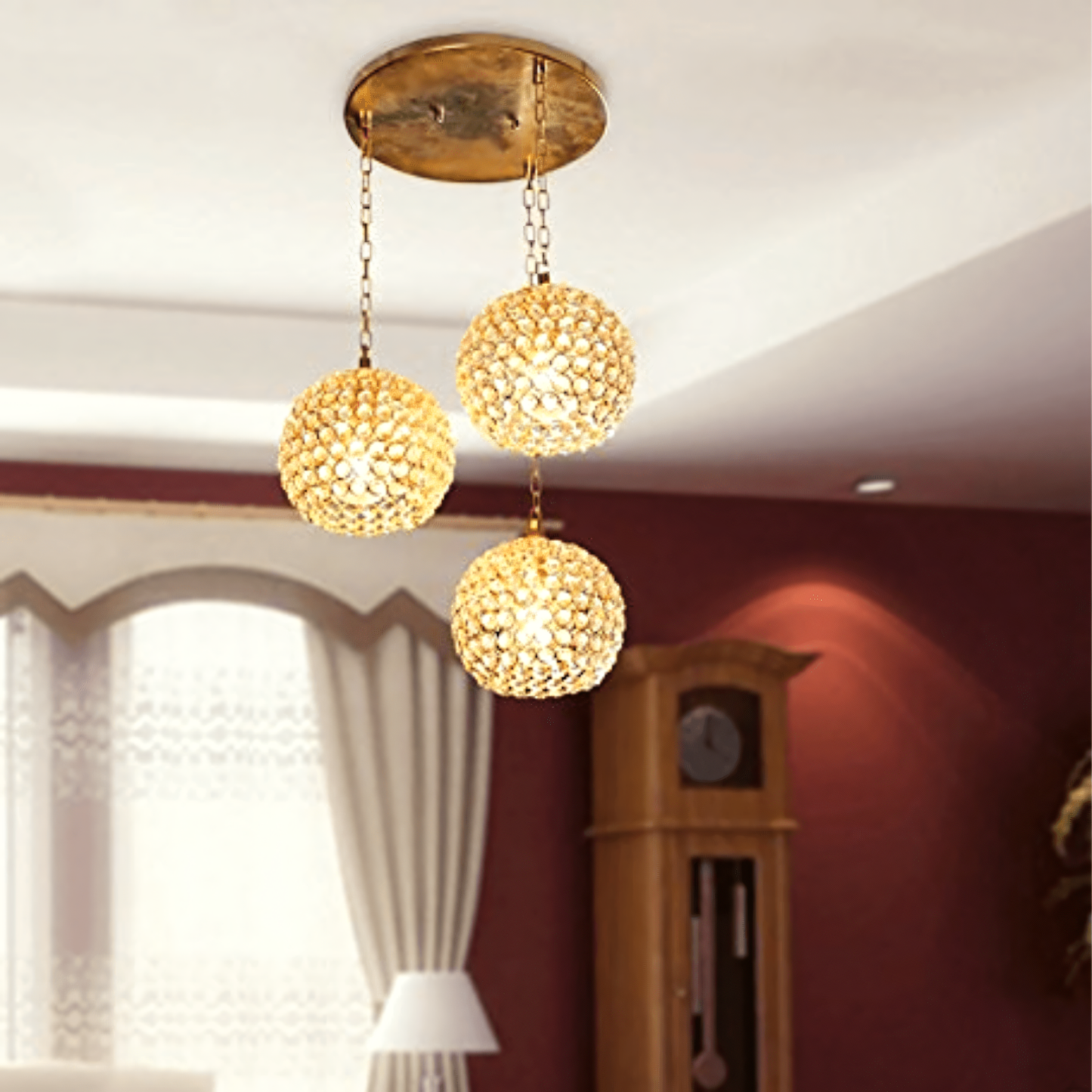 Unique high-quality jhoomar that transforms any space into a golden sanctuary