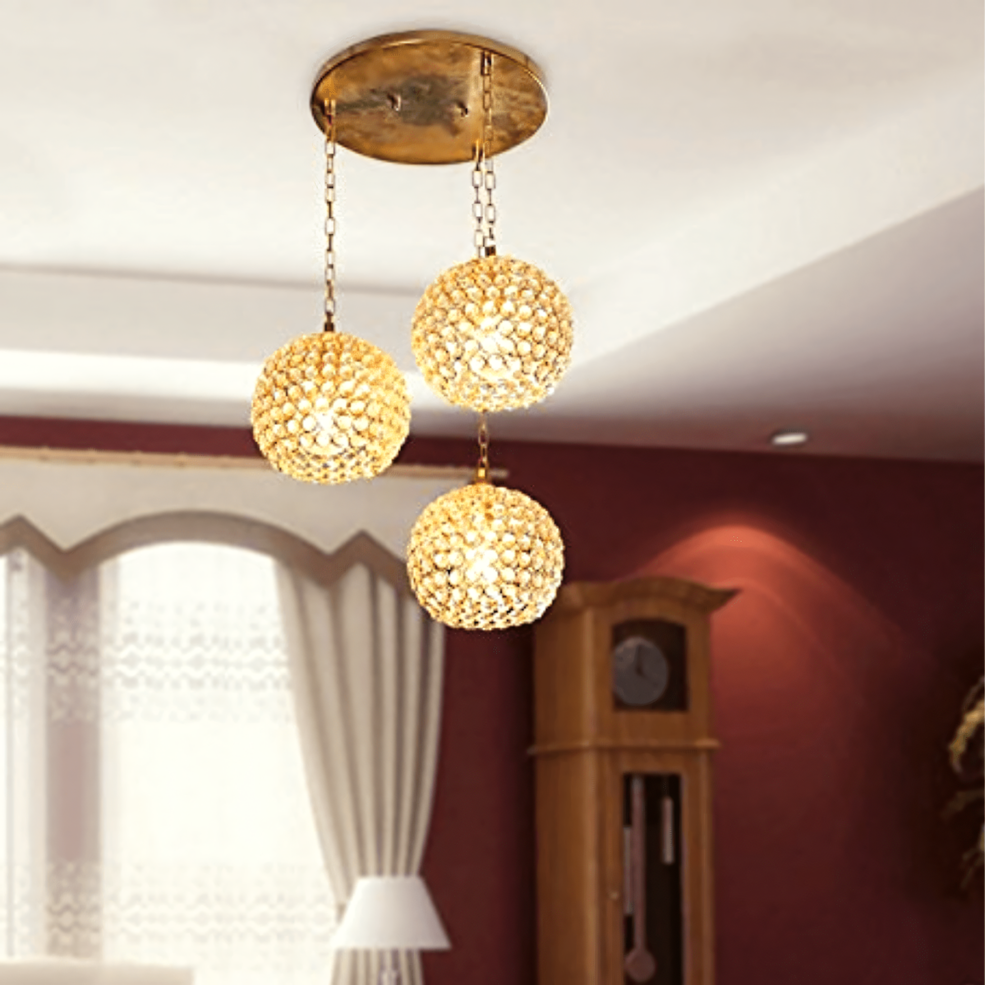 Unique high-quality jhoomar that transforms any space into a golden sanctuary