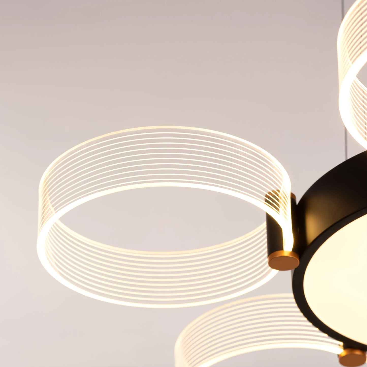 Meet And Greet (Large, 5 Head, Dimmable LED with Remote Control) Chandelier