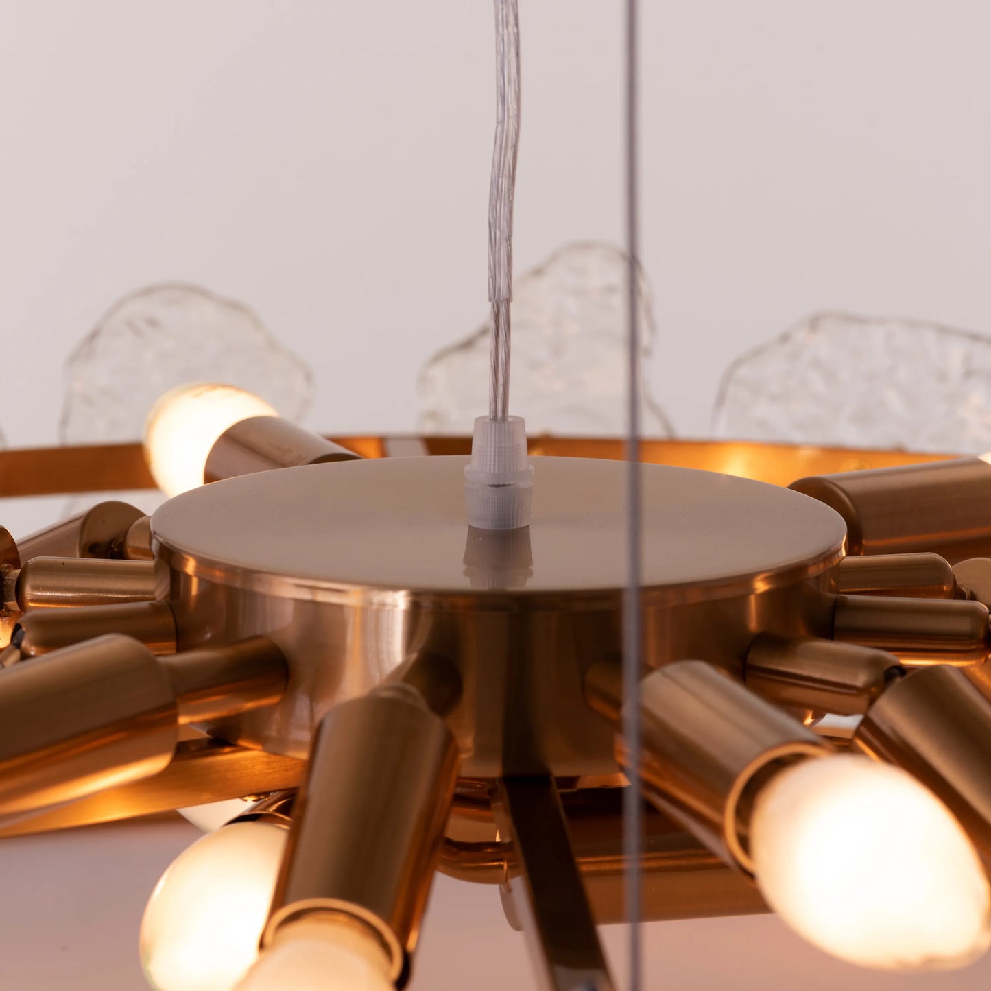 Run This Town (Large, Gold) Crystal Chandelier