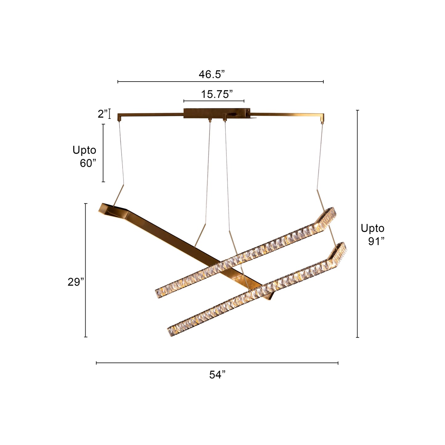 Empire Crystal Chandelier