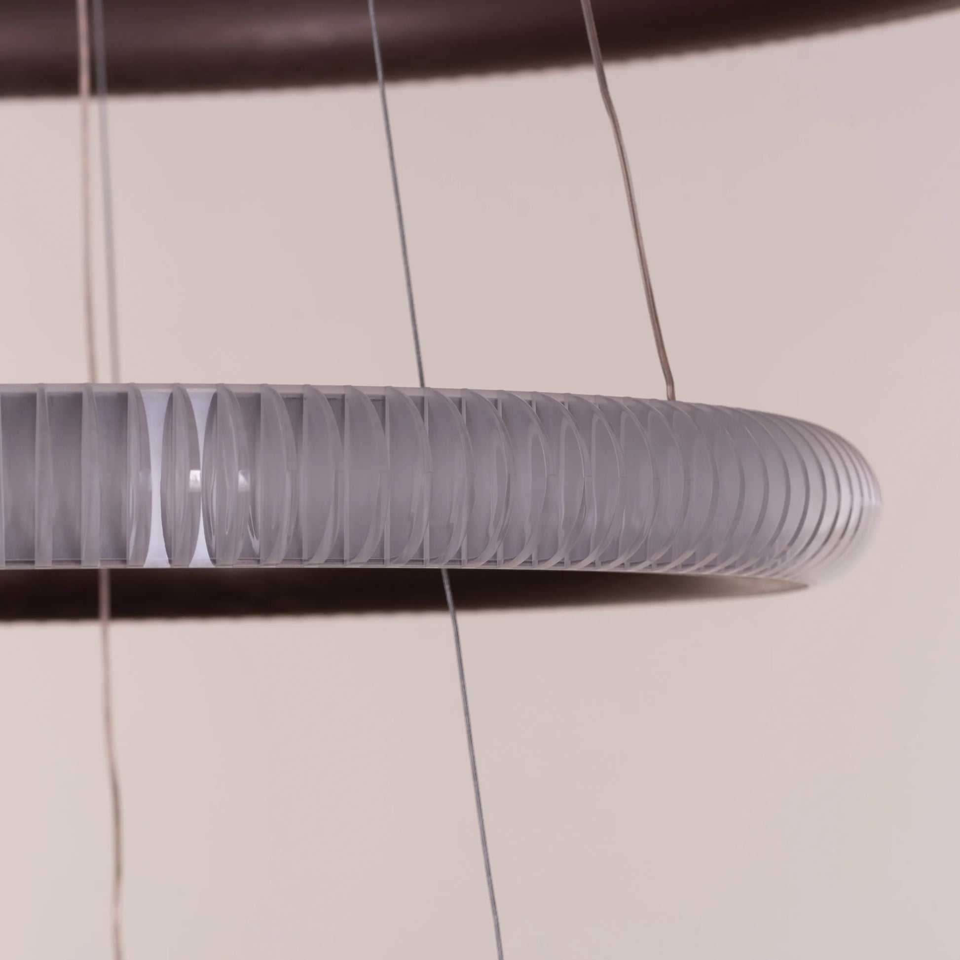 Dance All Night Chandelier in brown finish