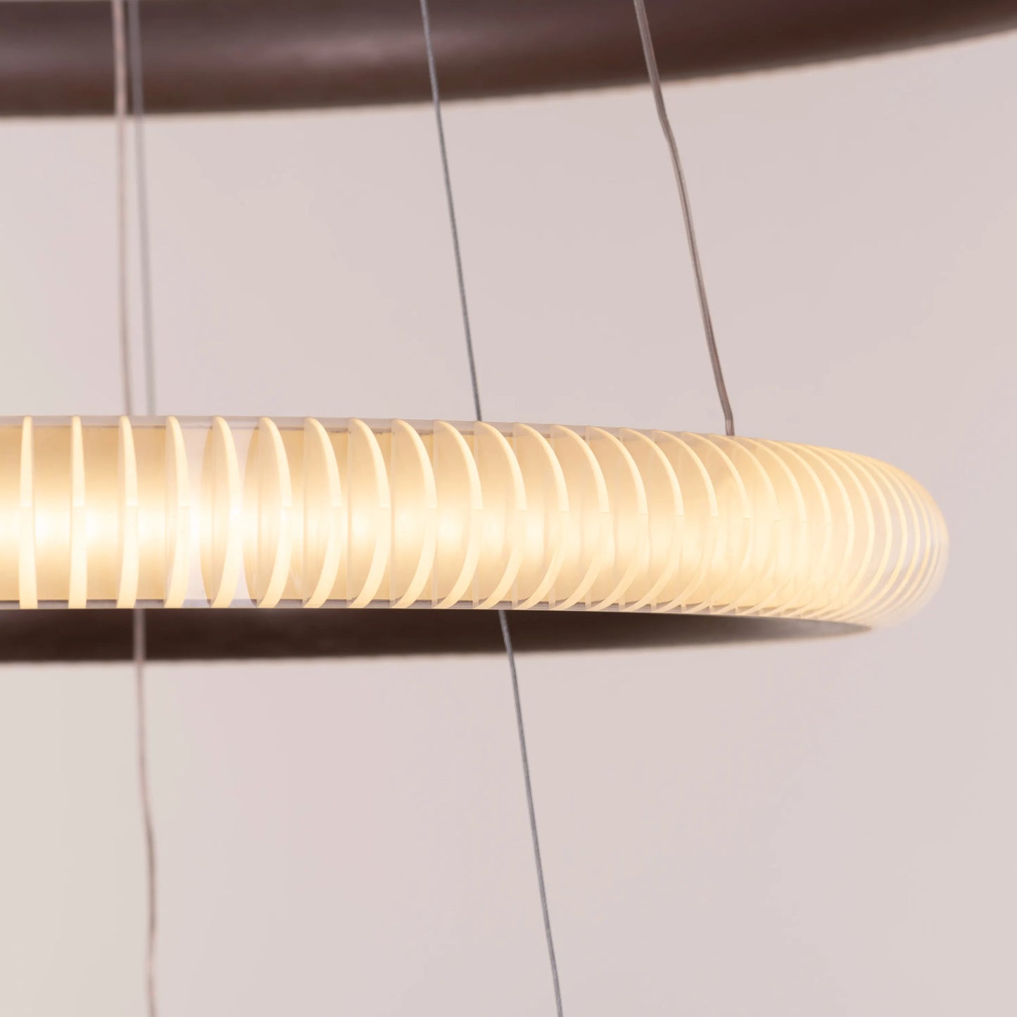 Dance All Night Chandelier in brown finish