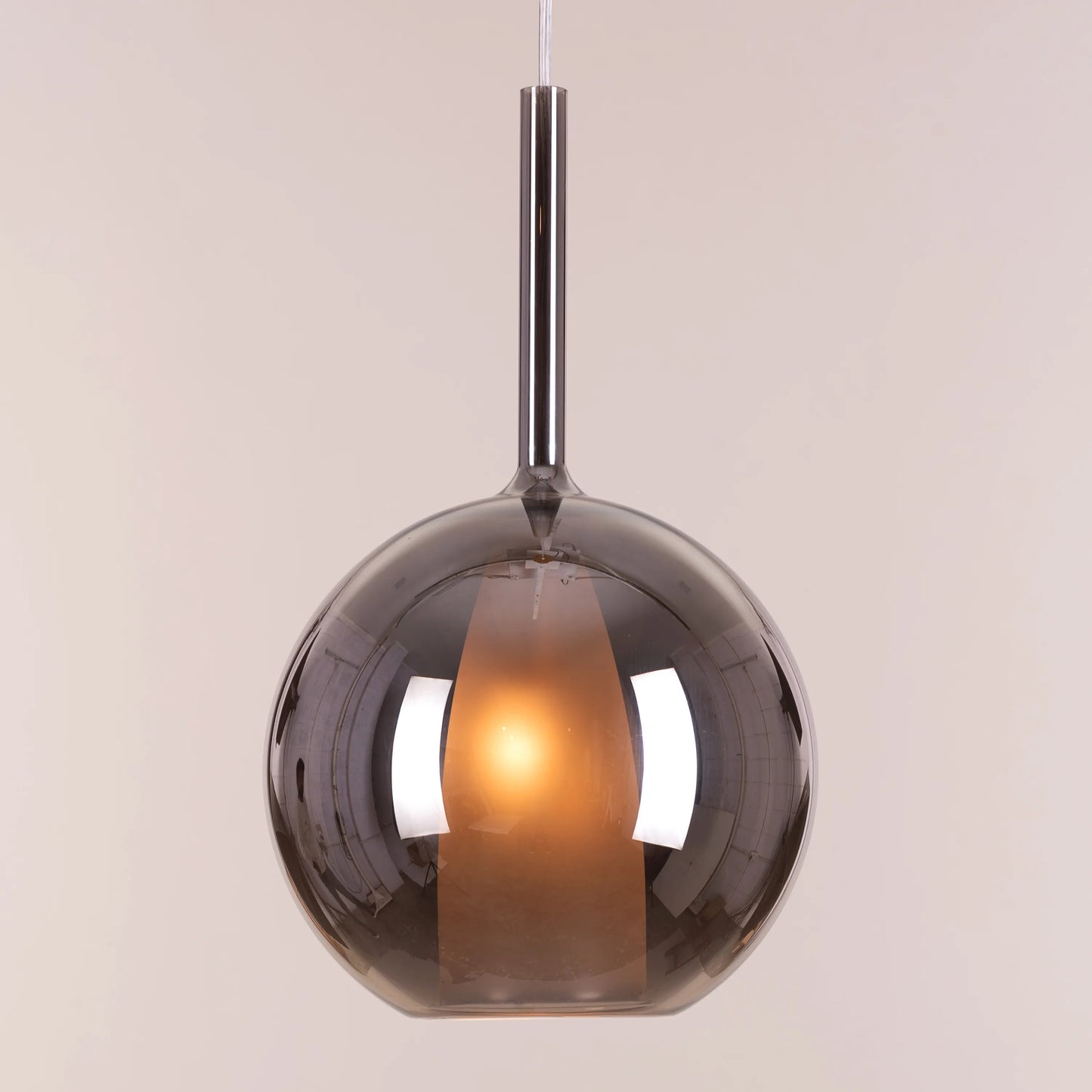 First Sign (Smokey Grey) Glass Pendant Light