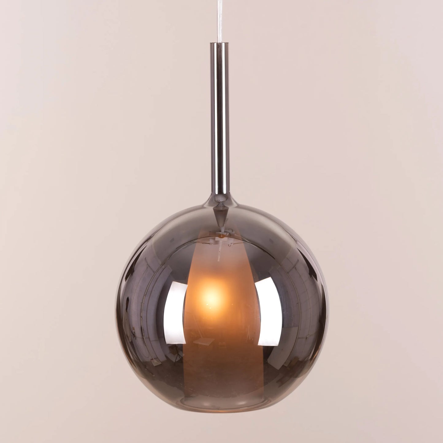 First Sign (Smokey Grey) Glass Pendant Light