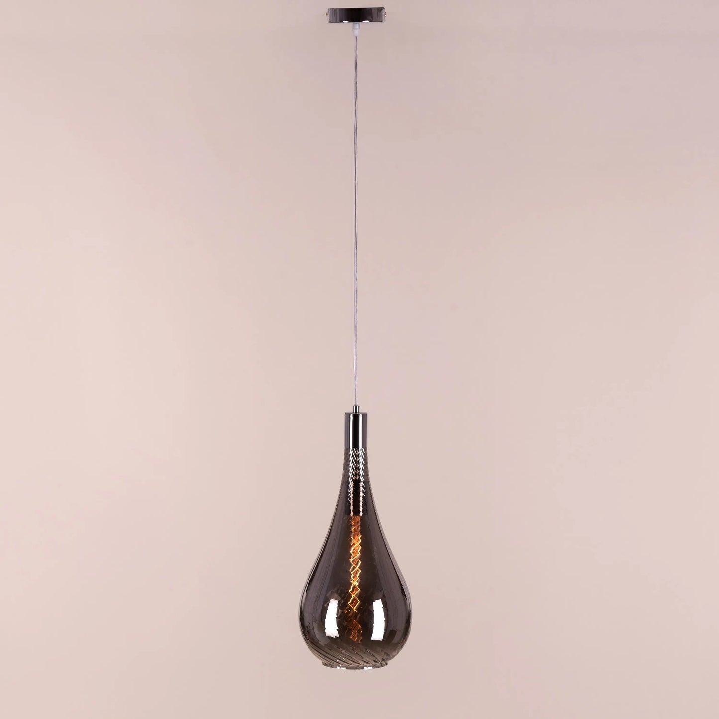 Keep My Love (Amber) Glass Pendant Light