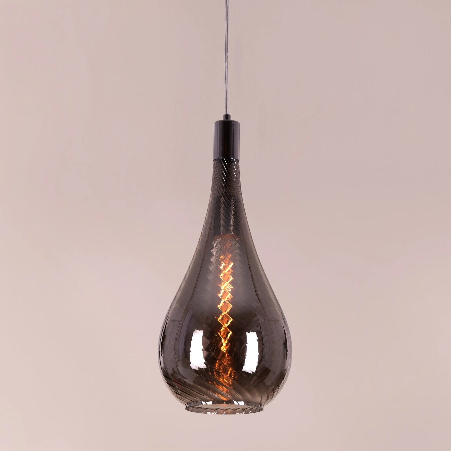Keep My Love (Amber) Glass Pendant Light