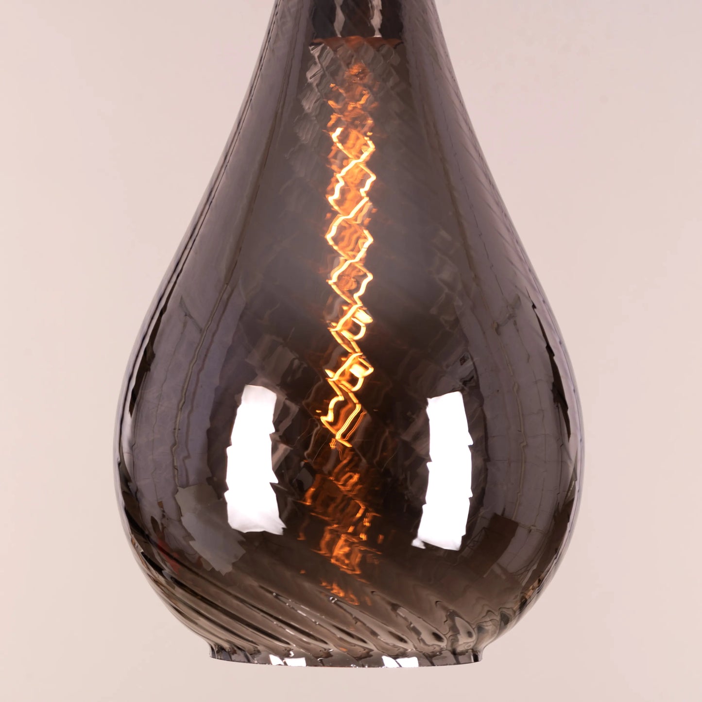 Keep My Love (Amber) Glass Pendant Light