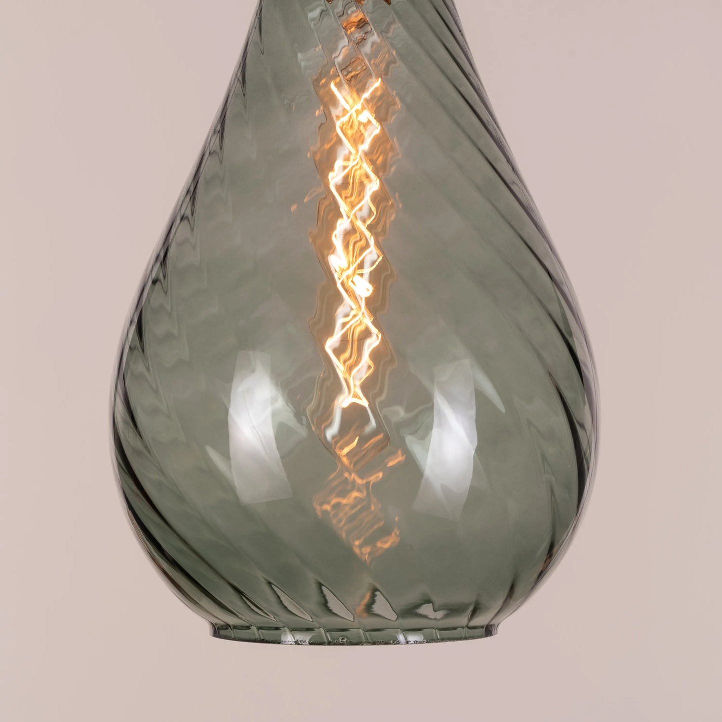 Keep My Love (Amber) Glass Pendant Light
