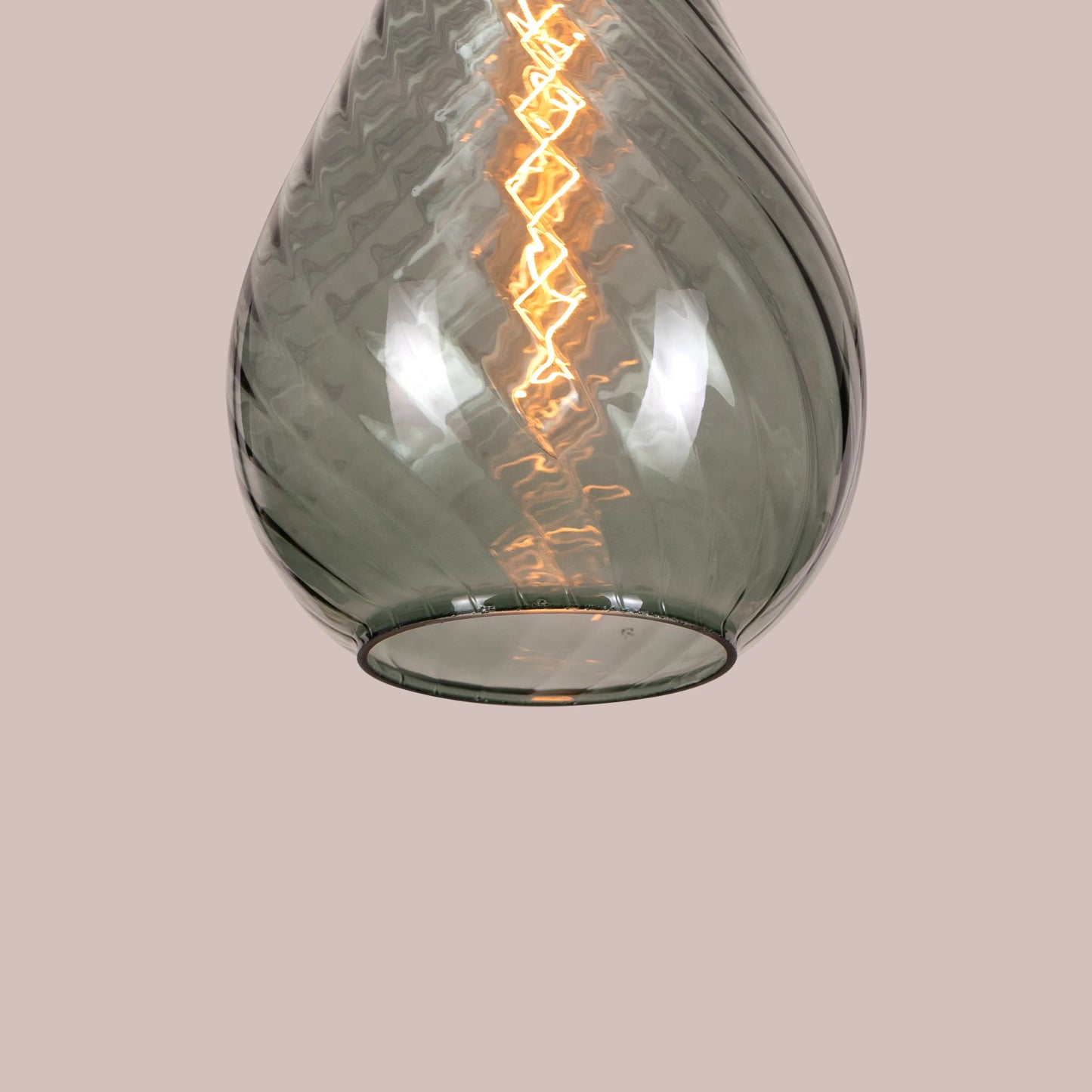 Keep My Love (Amber) Glass Pendant Light