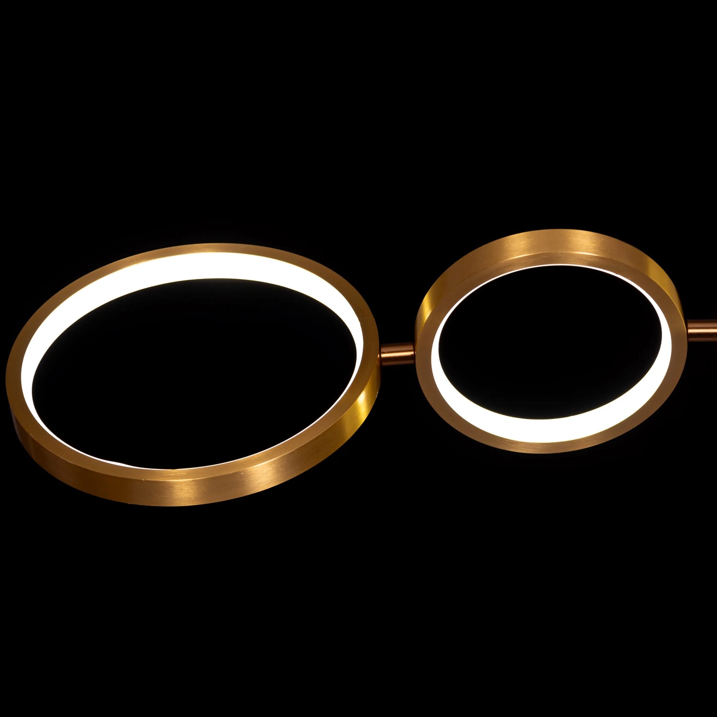 How We Play (Large, Gold, Dimmable LED with Remote Control) Chandelier