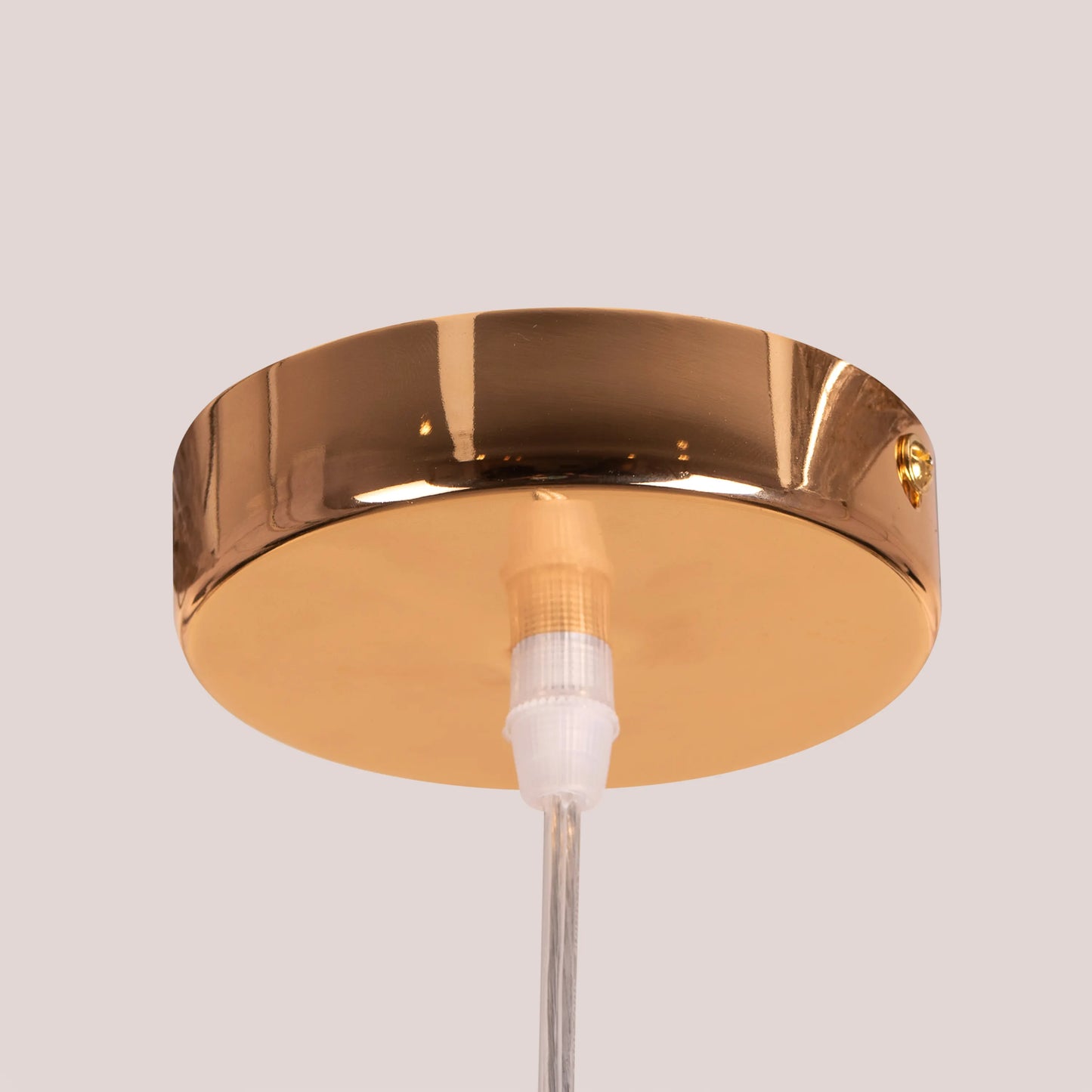 No Words (Smokey Grey, Amber) Glass Pendant Light