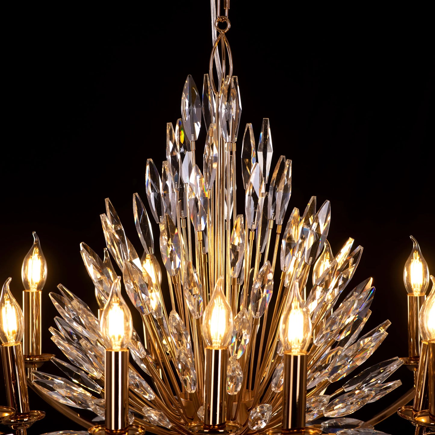 Jewel Of My Heart (Gold) Crystal Signature Chandelier