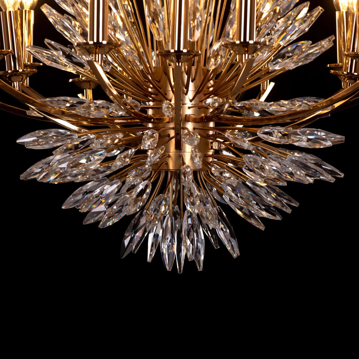 Jewel Of My Heart (Gold) Crystal Signature Chandelier