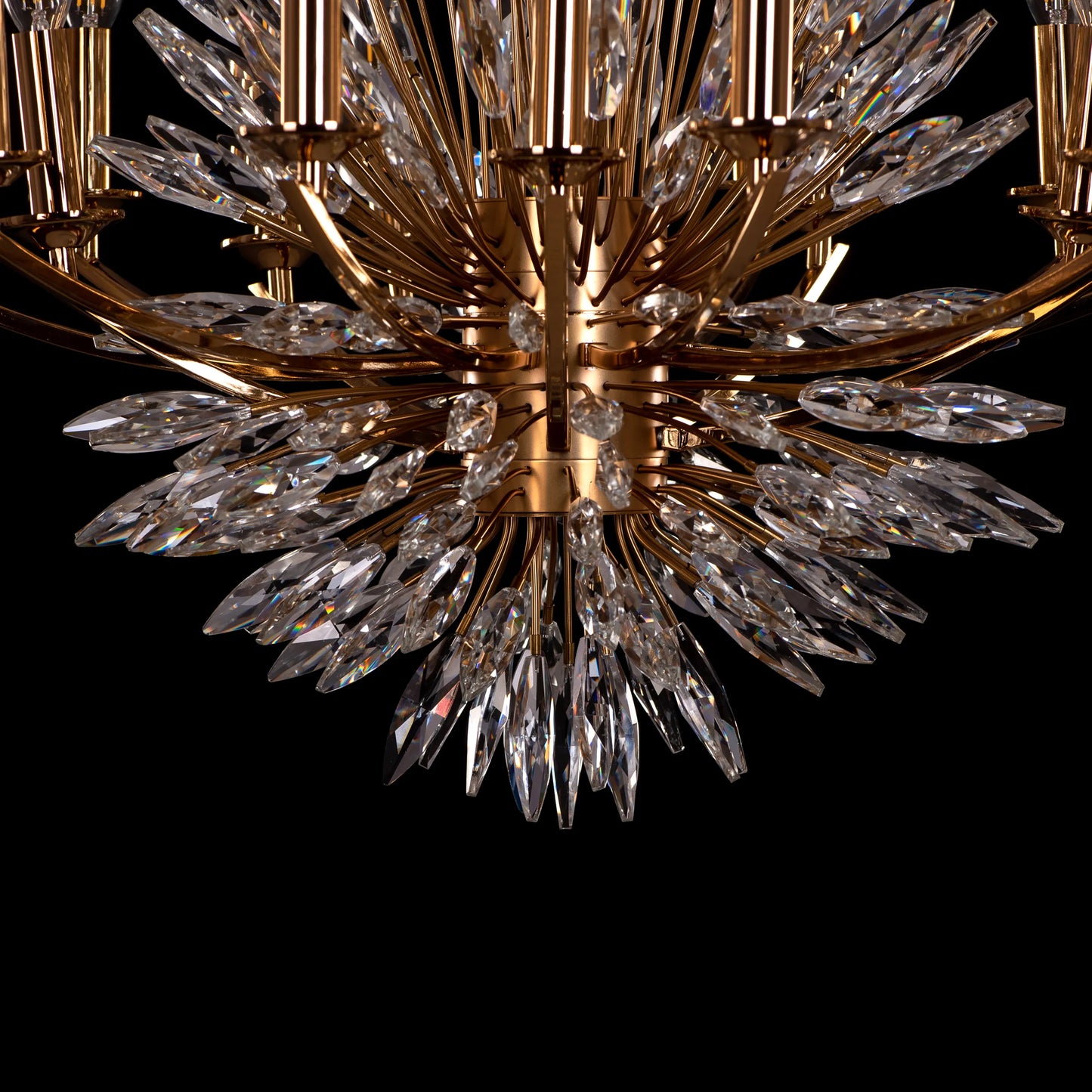 Jewel Of My Heart (Gold) Crystal Signature Chandelier