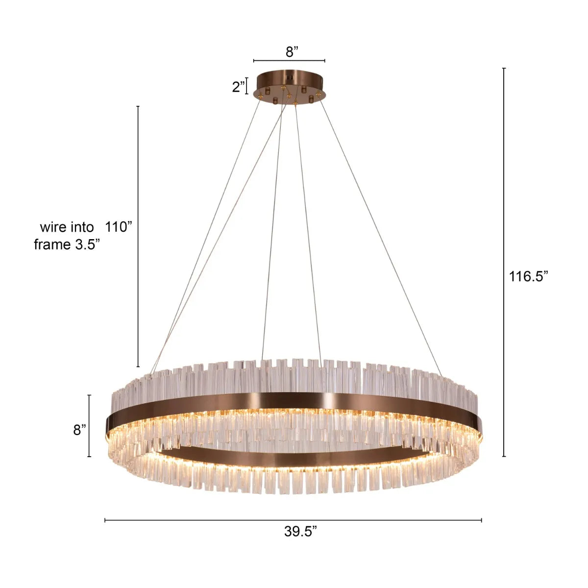 Lighting Up Lisbon Crystal Chandelier
