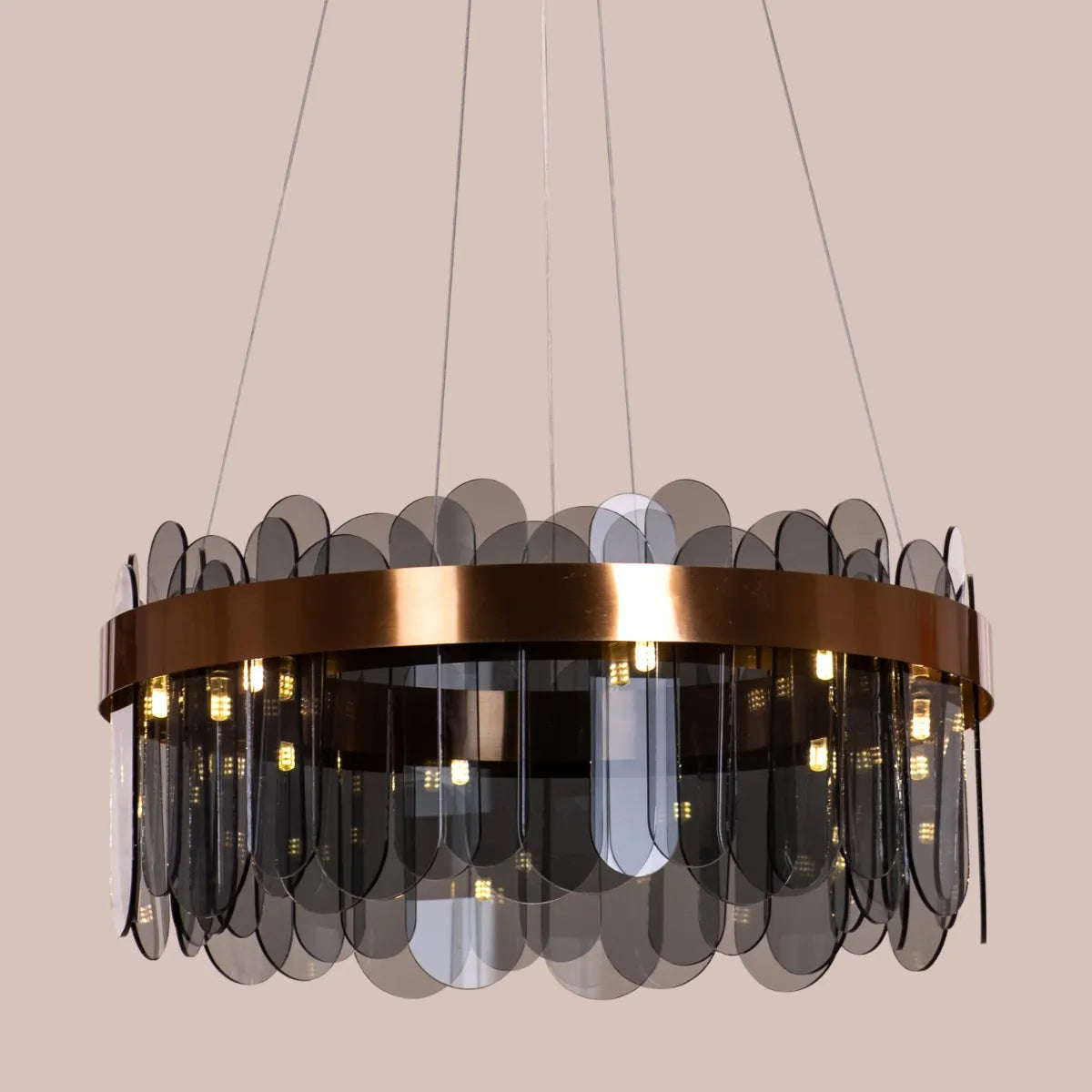 Join The Party Oval Chandelier