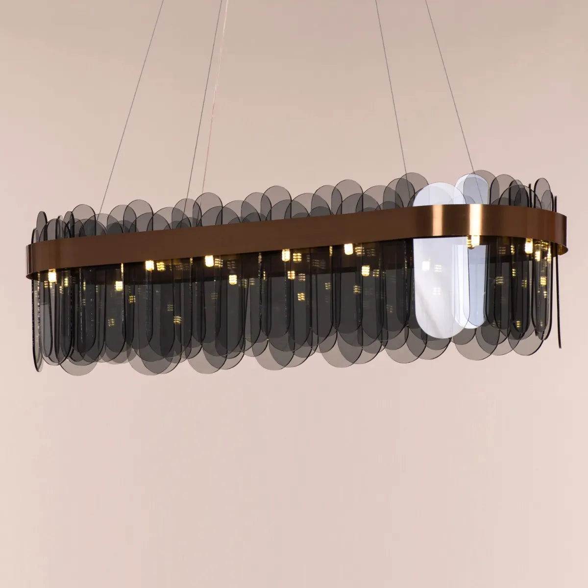 Join The Party Oval Chandelier