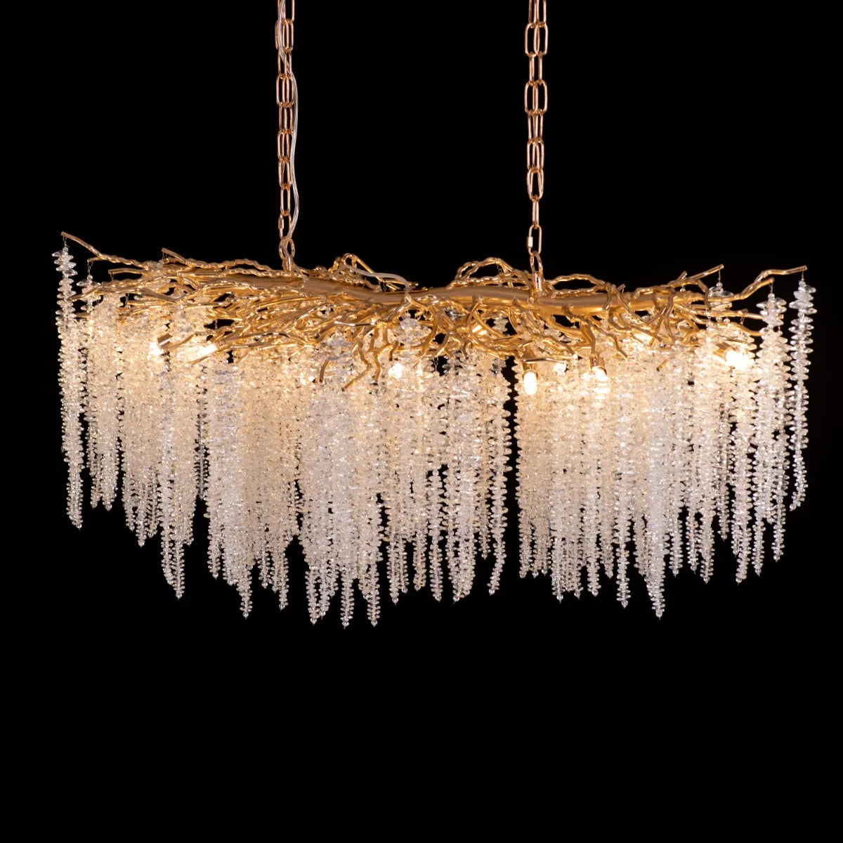 Up With The Fairies Tree Branch Crystal Chandelier