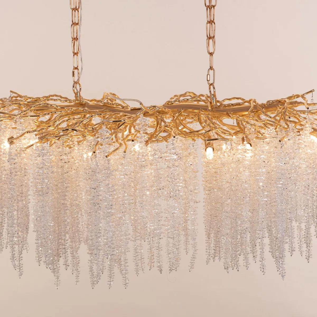 Up With The Fairies Tree Branch Crystal Chandelier
