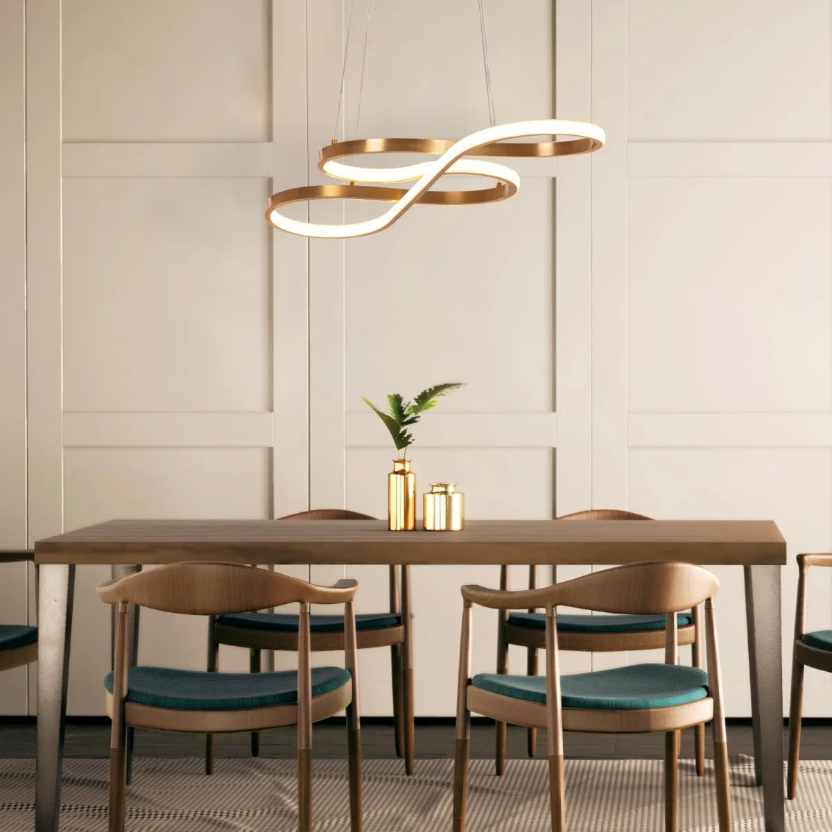 Dive Right In (Medium, Dimmable LED with Remote Control) Chandelier