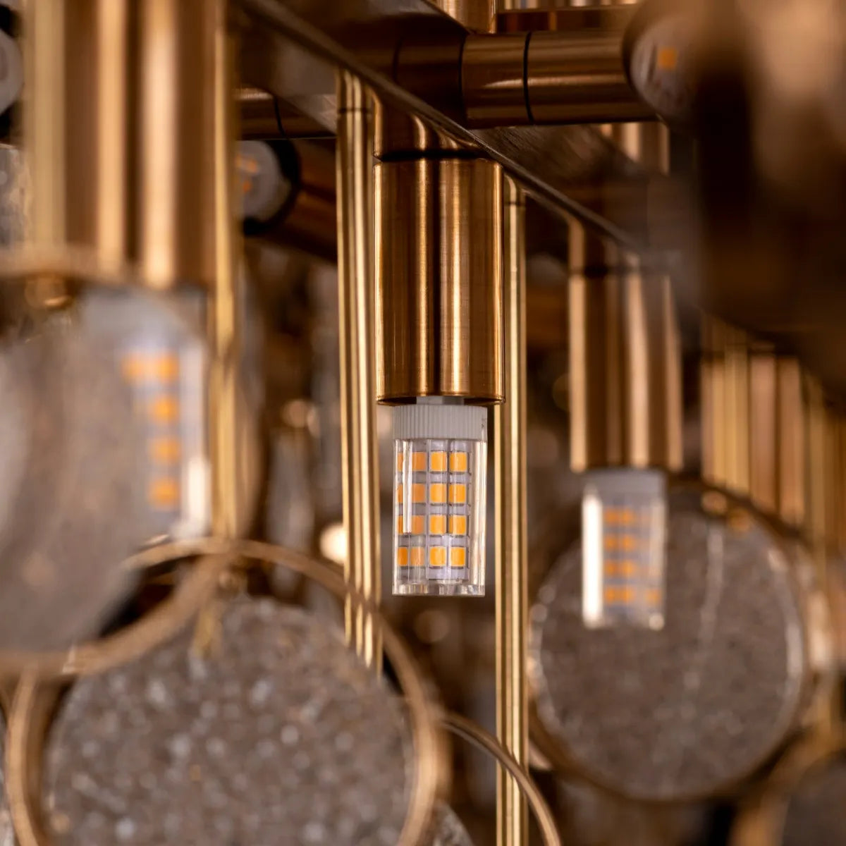 Louder Than Thunder Crystal Chandelier