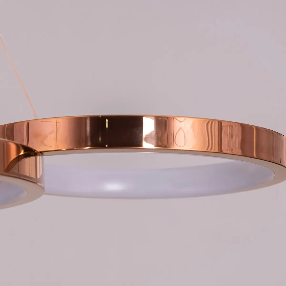 Agency Rose (Large, Rose Gold, Dimmable LED with Remote Control) Chandelier
