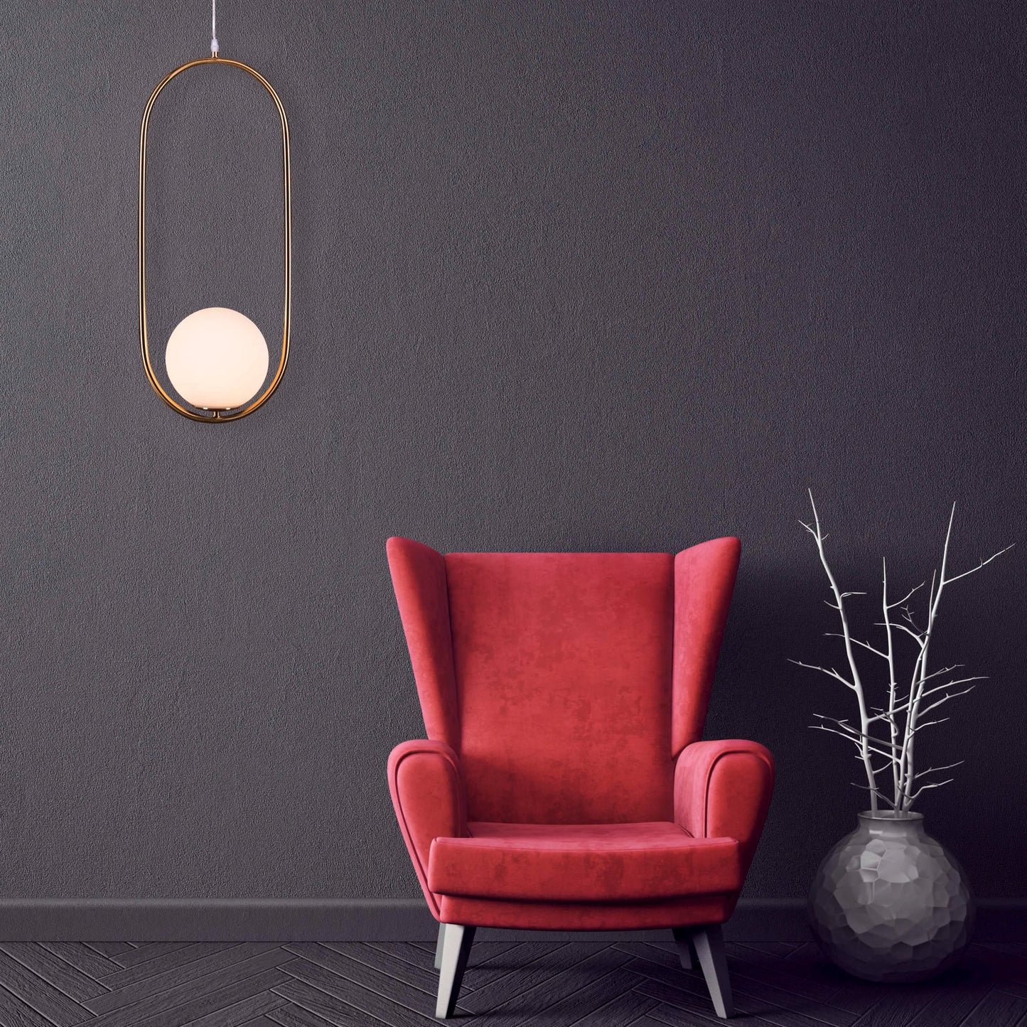 Showtime (Gold) Pendant Light