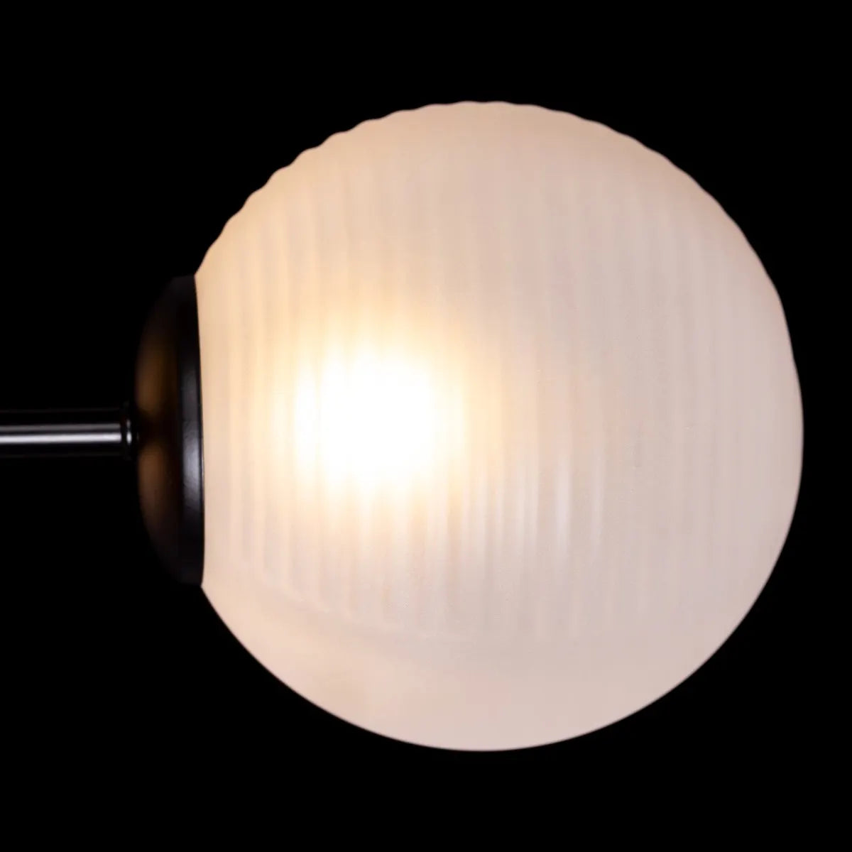 Closer To Love (Black) Glass Chandelier