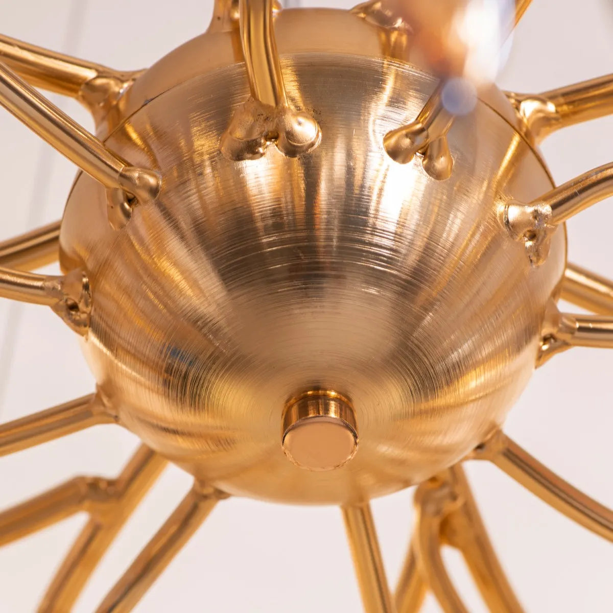 Golden Hour (Large, Gold) Crystal Chandelier