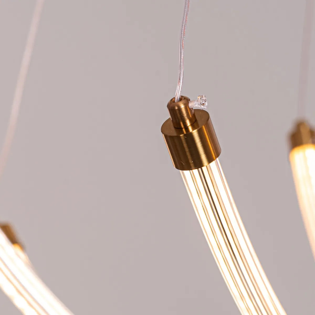Quick Fix Chandelier: A dimmable LED chandelier with a remote control for customizable illumination.